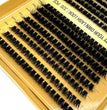 320 Bundles 60D/80D/100D Cluster Eyelash Extension Thick Style Individual Eyelashes Handmade Eyelash Bundles 5D Fluffy Mink Lash