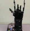 5 Dof Robot Hand Five Fingers Finished Bionic Palm Claw Gripper for Arduino Robot Manipulator Bionic Robot Palm Programmable Toy