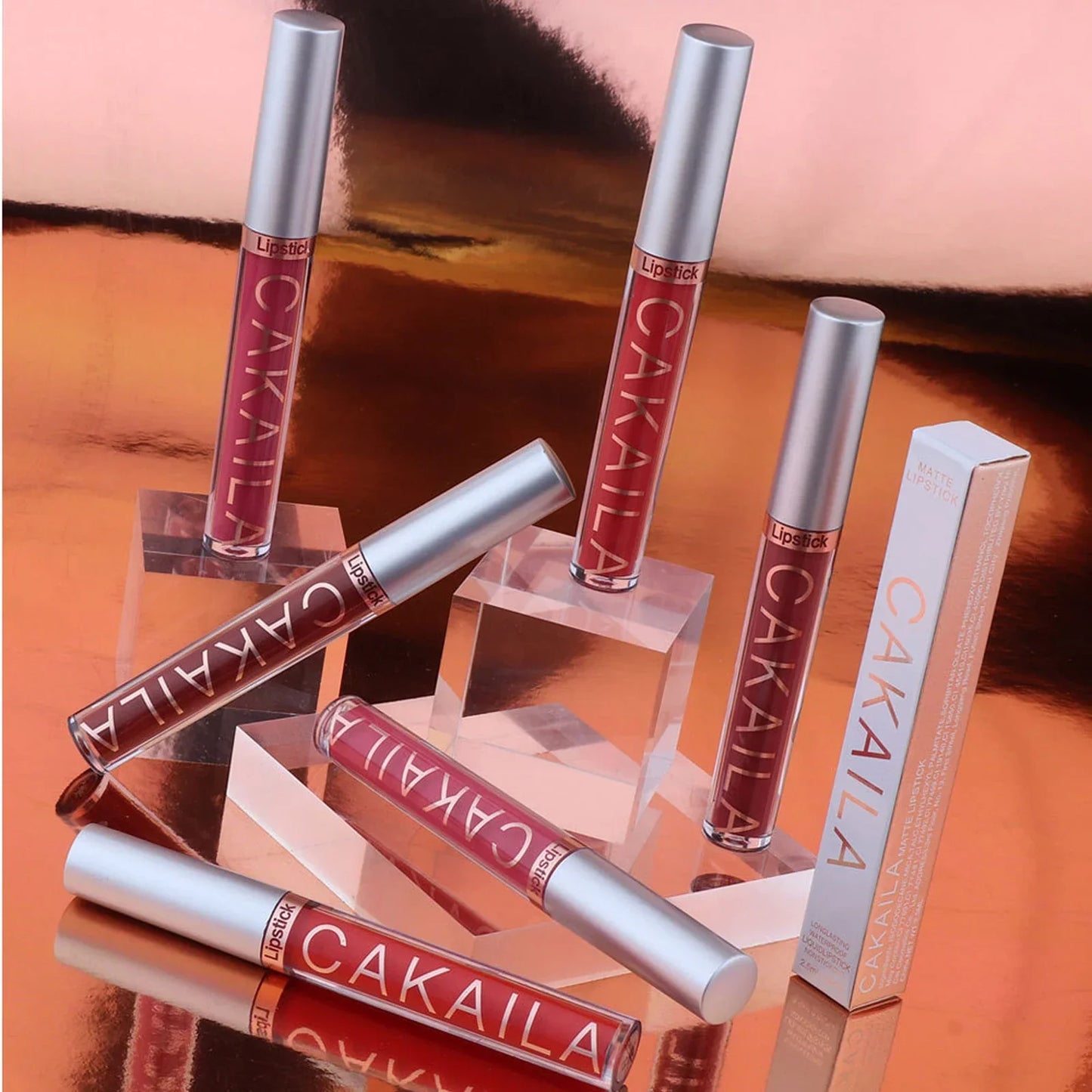 18 Colors Matte Lipgloss Wholesale Cheap Liquid Lipstick Makeup Lip Color Batom Long Lasting Sexy Red Pink Nude Lip Gloss Bulk