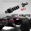 1:16 70KM/H Or 50KM/H 4WD RC Car With LED Remote Control Cars High Speed Drift Monster 4x4 Truck for Kids vs Wltoys 144001 Toys