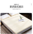 100% Thailand natural latex mattress imported natural rubber pure mattress 1.8m bed 1.5m thickened home dormitory cushion mat