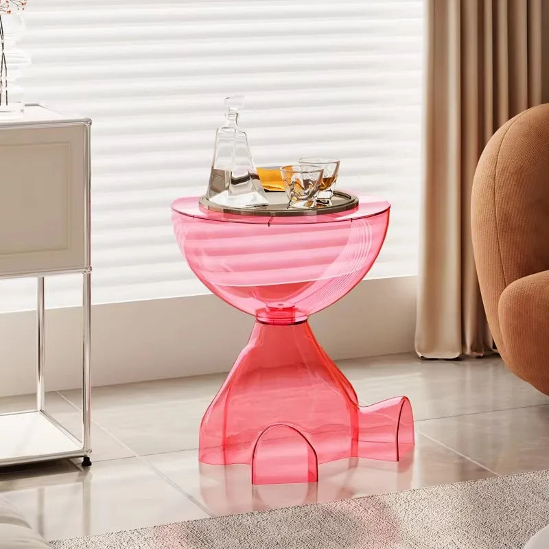 Modern Mini Coffee Table Nightstands Design Online Celebrity Crew Cut Tea Table Creative Home Living Room  Mesinha Furniture