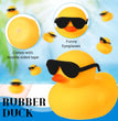 6/12/24pc Bath Duck Toys Yellow Rubber Ducks Squeak & Float Ducky Baby Shower Pool Toy for Toddlers Kids Boys Girls