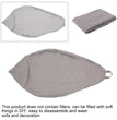 Large Small Lazy Sofas Cover Chairs Without Filler Linen Cloth Lounger Seat Bean Bag Pouf Puff Couch Tatami Living Room