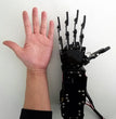 5 Dof Robot Hand Five Fingers Finished Bionic Palm Claw Gripper for Arduino Robot Manipulator Bionic Robot Palm Programmable Toy