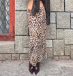 Women Tulle Leopard Print Top with Bandeau Off-the-shoulder Straight-cut Neckline Summer Casual Girls for Summer Blouse