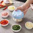 1pc Blue/Pink Manual Garlic Masher Hand Pull Kitchen Household Type Garlic Blender Braised Minced Garlic Kitchen Gadgets