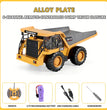 RC Excavator Dumper Car 2.4G Remote Control Engineering Vehicle Crawler Truck Bulldozer Toys for Boys Kids Christmas Gifts