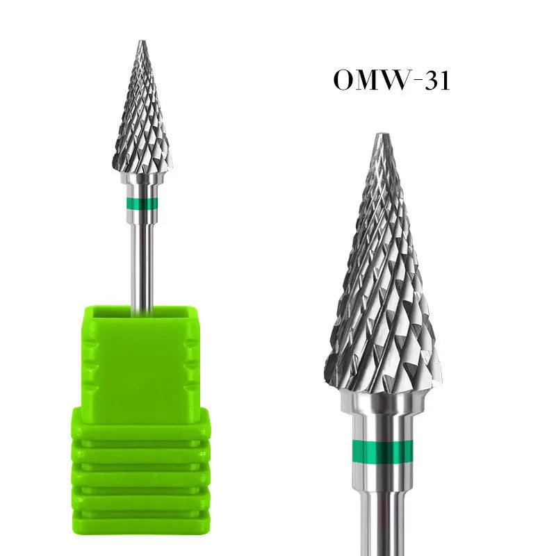 Carbide Milling Cutter Professional Manicure Electric Rotary Manicure Machine Drill Bit Nail Sanding Head For Removing Acrylic