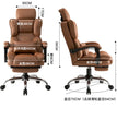 Comfortable Office Boss Chair, Reclining Gaming Computer Chair for Bedroom and Living Room, Study Sofa Chair, Home Furniture