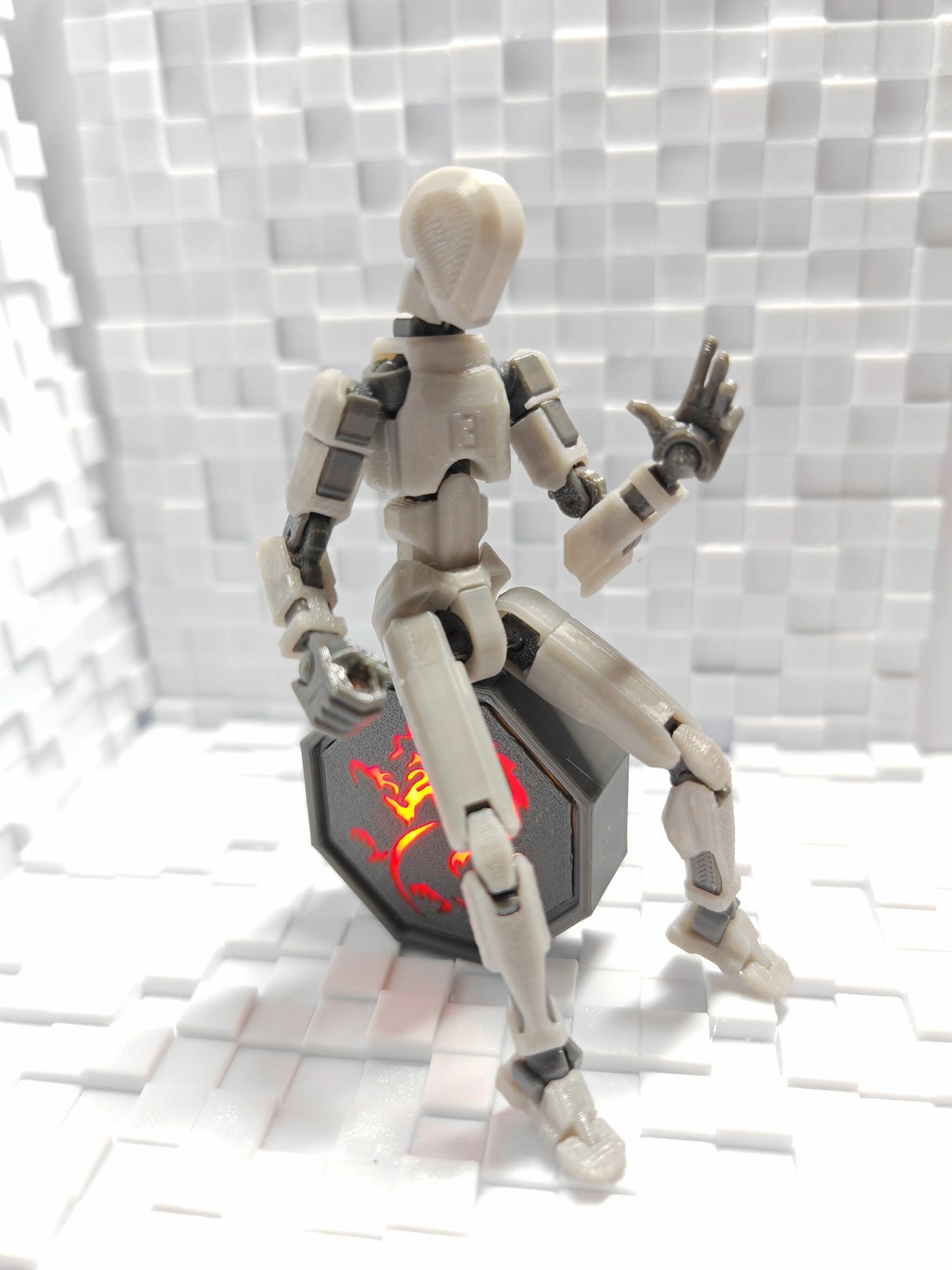 Titan 13 Action Figures T13 Figure 3D Printed Multi-Jointed Movable Lucky 13 Action Figure Nova 13 Action Figure Dummy