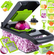 12 in 1 Multifunctional Vegetable Cutter Food Chopper Potato Slicer Carrot Grater Onion Shredder Salad Cutter Kitchen Gadgets