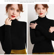 Women Fall Turtleneck Sweater Knitted Soft Pullovers Cashmere Jumpers Basic Soft Sweaters For Women 2024 Autumn Winter