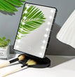 Lighted Makeup Mirror, Square 4*AA Battery - use Beauty Mirror ,Touch Screen VanityMirror,Brightnes