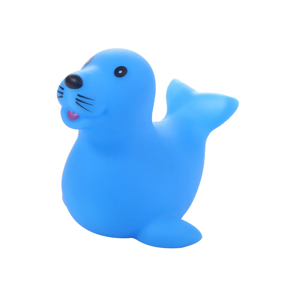 for Kids Cute Squeeze Sound Squeaky Animals Children Baby Bath Toys Bath Toys Float Shower Toy Swimming Water Toys