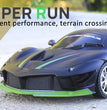 1/18 RC Car LED Light 2.4G Radio Remote Control Sports Cars For Children Racing High Speed Drive Vehicle Drift Boys Girls Toys