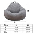 Large Small Lazy Sofas Cover Chairs Without Filler Linen Cloth Lounger Seat Bean Bag Pouf Puff Couch Tatami Living Room