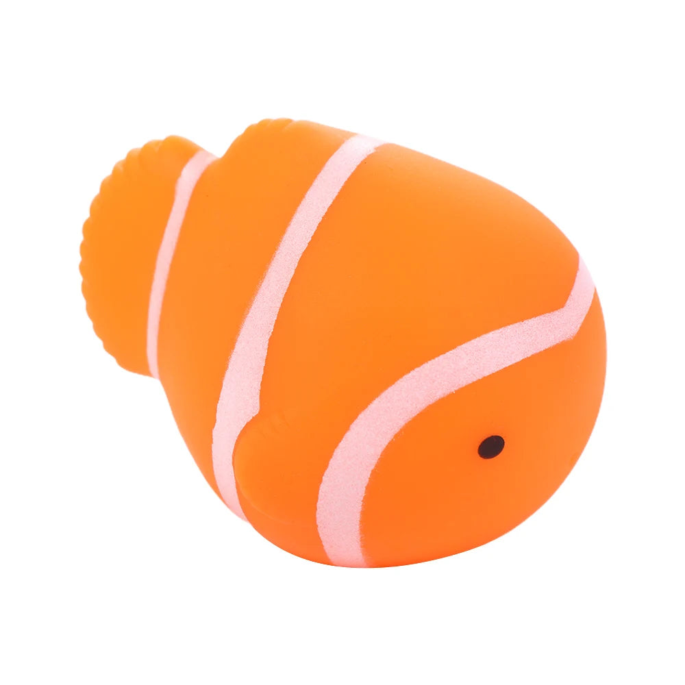 for Kids Cute Squeeze Sound Squeaky Animals Children Baby Bath Toys Bath Toys Float Shower Toy Swimming Water Toys