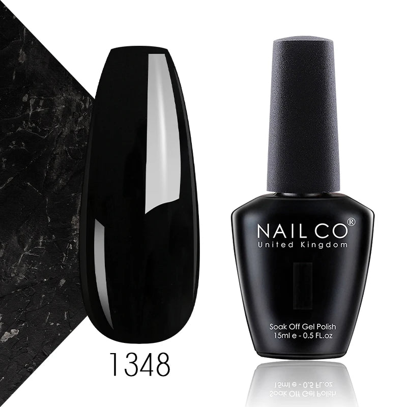 NAILCO 15ml Translucent Color Gel Nail Polish Vernis Semi Permanent UV LED Gel Polish For Nail Art Gel Manicure TOP BASE Varnish