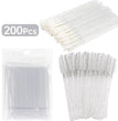 200 Pcs Disposable Makeup Brushes Set Mascara Wands Lip Brush Microbrush Applicator Swab For Eyelash Extension Make Up Tools