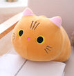 20cm Cute Soft Cat Plush Pillow Sofa Cushion Kawaii Plush Toy Stuffed Cartoon Animal Doll Lovely Gift