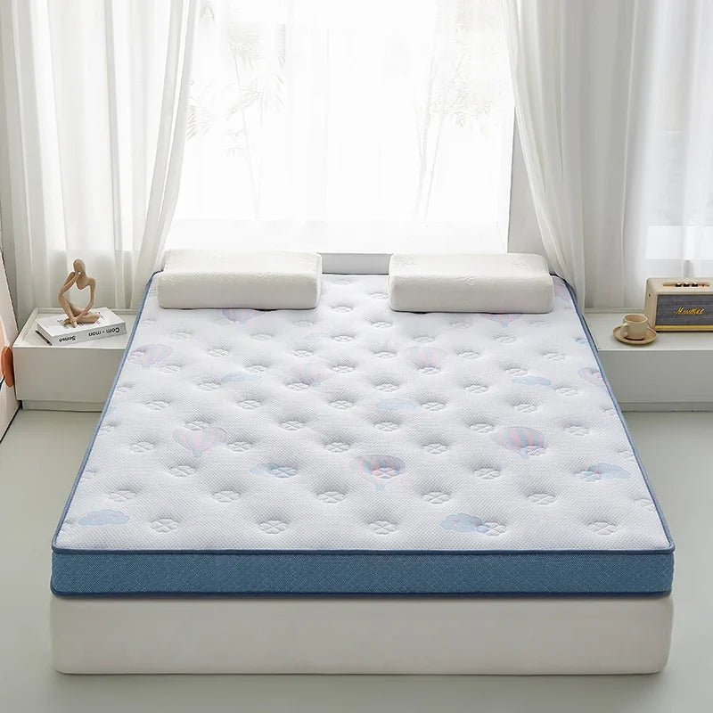 New Class A Knitted Embroidery Latex Mattress with Memory Foam and High Density Support for a Comfortable Sleep Tatami Mat