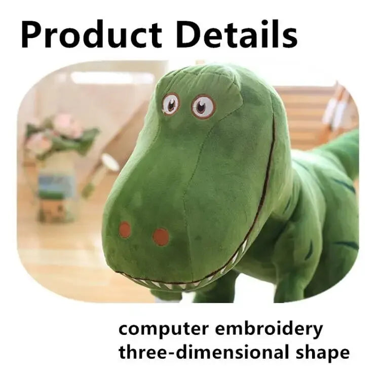 1pc 40cm New Dinosaur Plush Toys Cartoon Tyrannosaurus Cute Stuffed Dolls for Kids Children Boys Birthday Gift