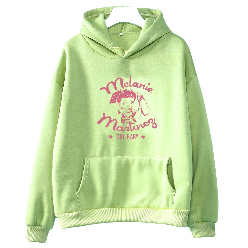 Melanie Martinez Portals Tour Sweatshirts Women Autumn Loose Clothes Cartoon Graphic Hoodie Kawaii Hoody Ovesized Casual Tops