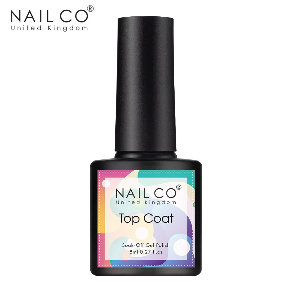 NAILCO 15ml Translucent Color Gel Nail Polish Vernis Semi Permanent UV LED Gel Polish For Nail Art Gel Manicure TOP BASE Varnish