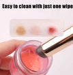 Wholesale Silicone Lip Brush With Cover Cap Concealer Brush Like Fingertips Q Soft Lipstick Makeup Brushes Round Head No Broken