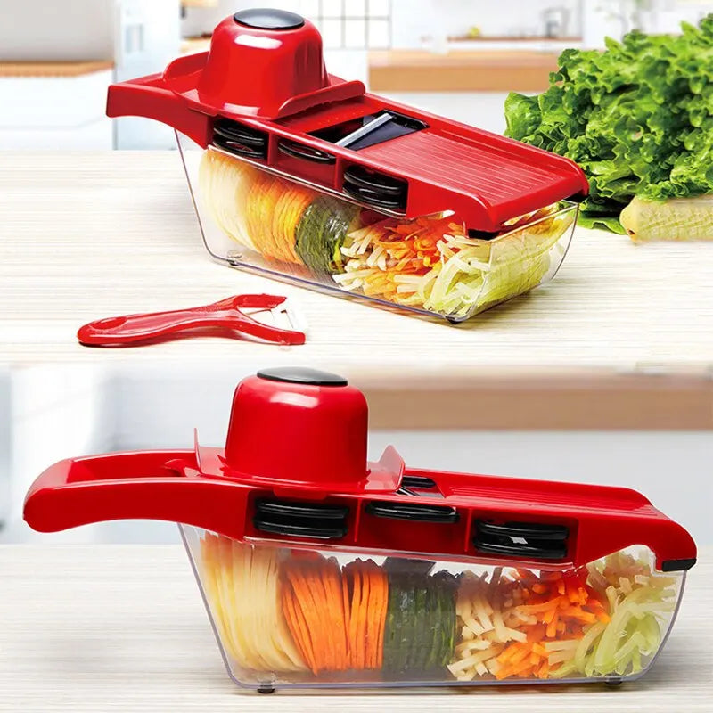 Multipurpose Vegetable Chopper - Kitchen Tool for Cutting and Slicing, Vegetable Slicer