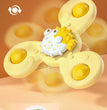 3Pcs/Set Baby Bath Toys Funny Bathing Sucker Spinner Suction Cup Cartoon Rattles Fidget Educational Toys Suction Cup Spinning