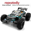 1:16 70KM/H Or 50KM/H 4WD RC Car With LED Remote Control Cars High Speed Drift Monster 4x4 Truck for Kids vs Wltoys 144001 Toys