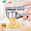 Stainless Steel Multifunction Garlic Press Crusher Kitchen Cooking Ginger Squeezer Masher Handheld Ginger Mincer Tools Garlic