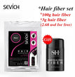 Sevich 100g Hair Fibers gift Keratin Hair Building Fiber Powder Refill Hair Growth Fiber Hairline Black Brown Hair Loss Products