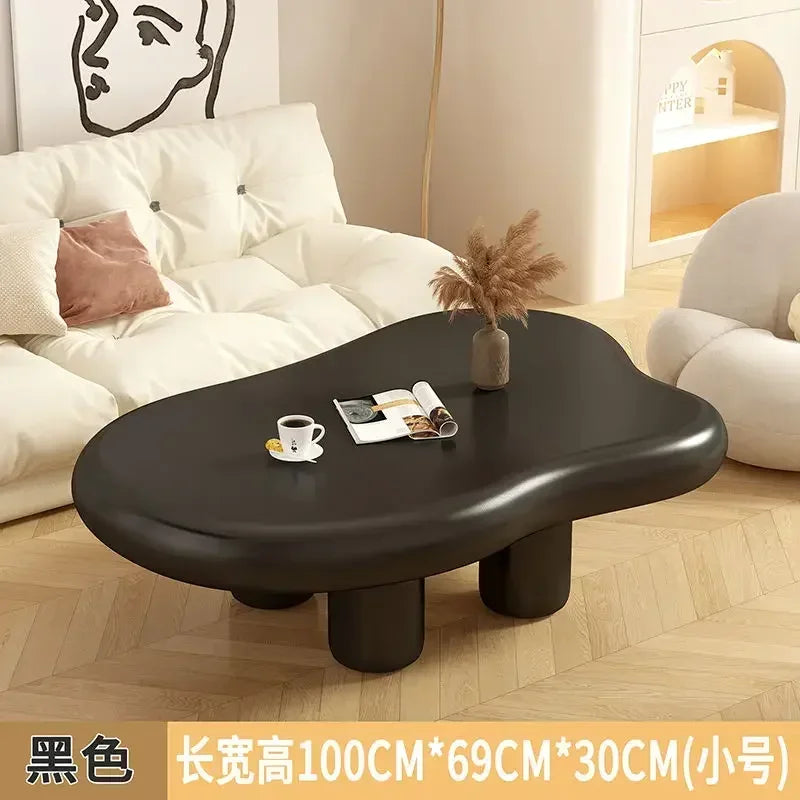 Clouds Tea Table House Lonely Wind Nordic Home Living Room Small Apartment Shaped Cream Simple Modern Tea Coffee Table Furniture