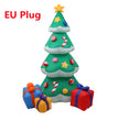 2.1M/7FT Christmas Inflatable Xmas Tree With LED Lights Outdoor Ornament Christmas Gift Party New Year Indoor Decoration Toys