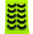 5pairs Classic Hybrid Volume Lashes New Arrival Wispy D Curl Short Russian Strip Lashes Makeup False Eyelashes