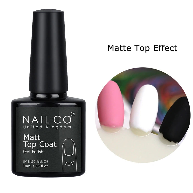 NAILCO 15ml Translucent Color Gel Nail Polish Vernis Semi Permanent UV LED Gel Polish For Nail Art Gel Manicure TOP BASE Varnish