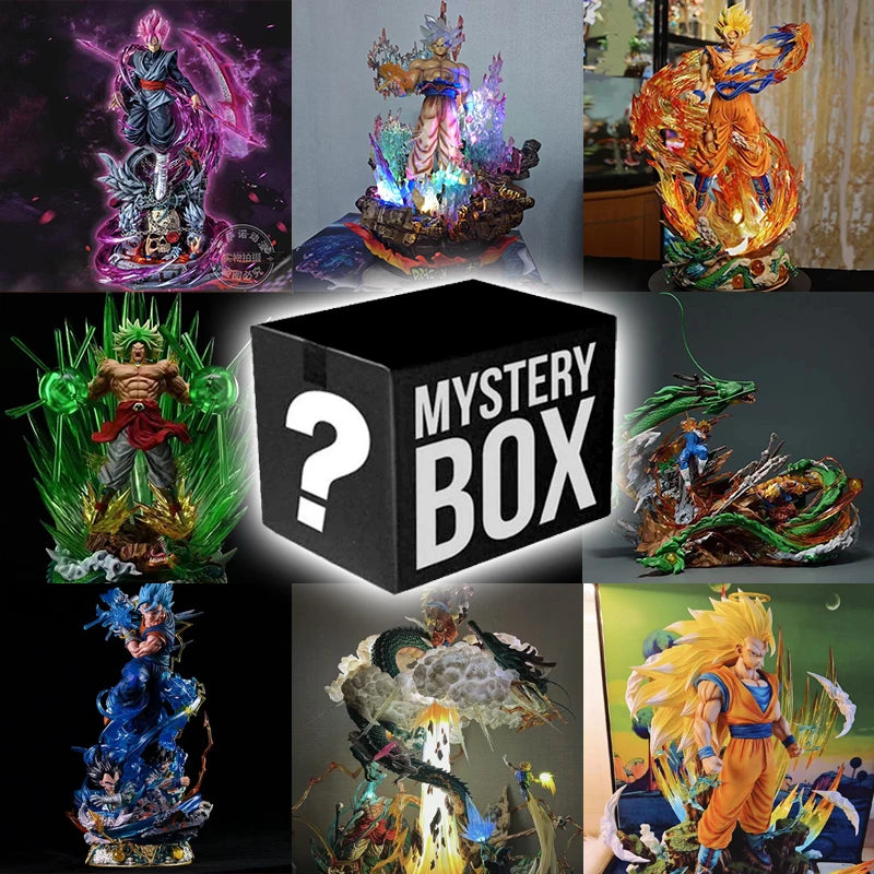 Dragon Ball Figure Mystery Anime Box Blind Lucky Box Goku Frieza Vegeta Broly Super Saiyan