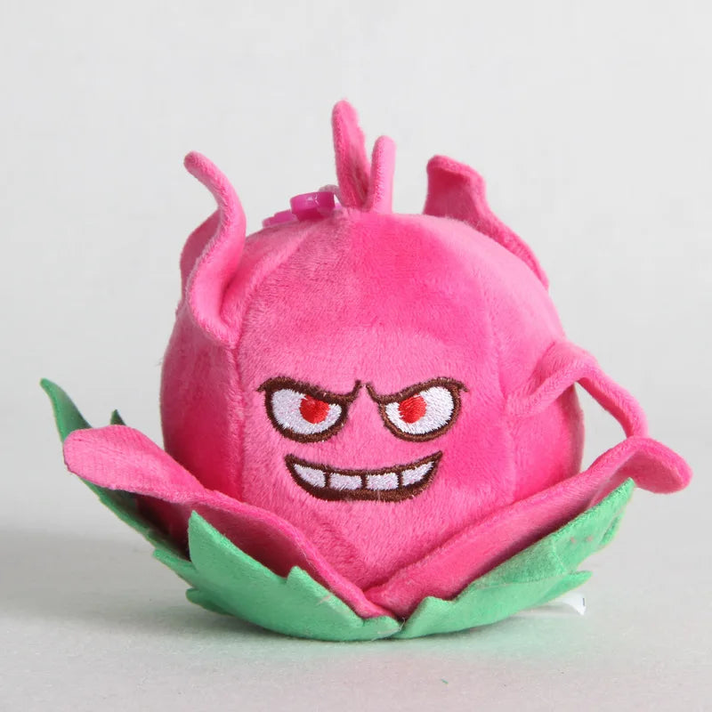 Plants vs Zombies Plush Pendant Toys Peashooter Cherry Bomb PVZ Sunflower Squash Split Pea Soft Stuffed Doll Bag Charm Kids Gift