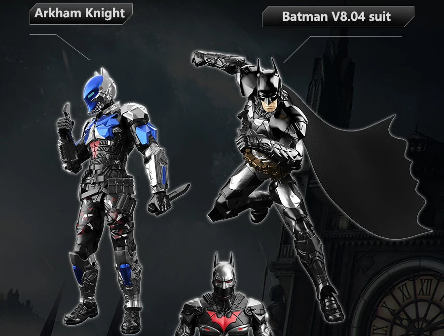 New F5 Batman Arkham Knight assembled Model Blind Box 7style 10cm Action figures Collection Hobby Model Ornaments Boys Toys Gift