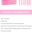 200 Pcs Disposable Makeup Brushes Set Mascara Wands Lip Brush Microbrush Applicator Swab For Eyelash Extension Make Up Tools