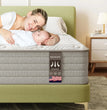 Full Size Mattress 12 Inch , Gel Memory Foam Mattress，Hybrid Full Mattress in a Box Individually Pocket Springs