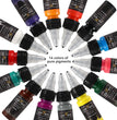 15ml 14colors Tattoo Ink Pigment with box Body Art Tattoo Kits Professional Beauty Paints Makeup Tattoo Supplies Semi-permanent