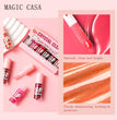 MAGIC CASA 6pcs/set Hydrating Jelly Lip Oil long-lasting Moisturizing  smooth shimmering Lip Hydrating Liquid