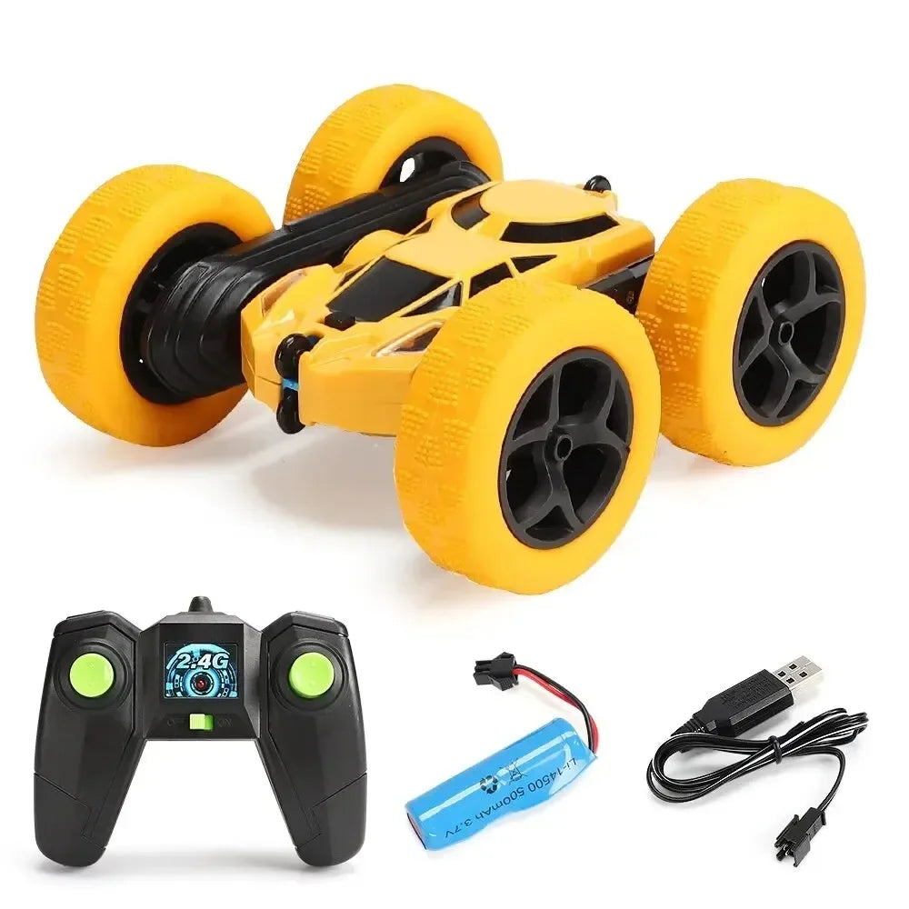 RC Stunt Car Children Double Sided Flip 2.4G Remote Control 360 Deree Rotation Off Road Drift RC Car Gifts For Kids Adults Boys