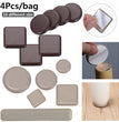 4pcs Furniture Leg Slider Pads Anti Scratch Easy Move Heavy Furniture Thickened Moving Pad Anti-abrasion Floor Protector Mat