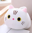 20cm Cute Soft Cat Plush Pillow Sofa Cushion Kawaii Plush Toy Stuffed Cartoon Animal Doll Lovely Gift