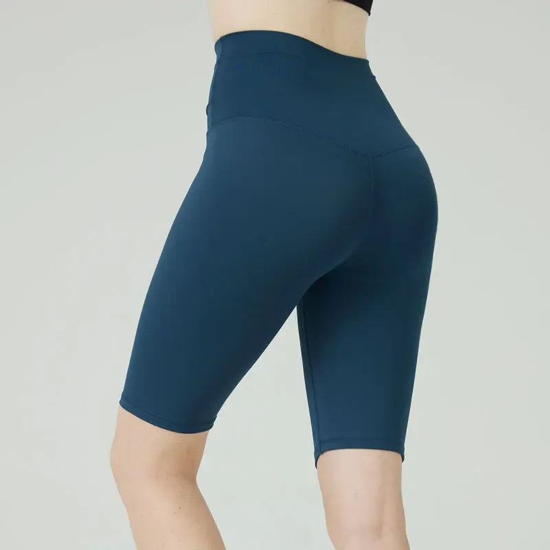 2024 Fashion Women's Sports shorts Fitness Yoga Short roll butt Yoga shorts Exercise leg shorts Women's sports shorts